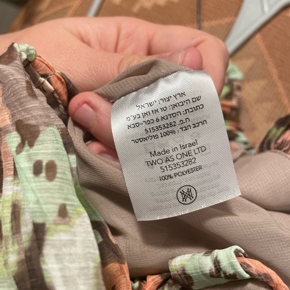 NWT Sabina Musayev Kent Mini Dress, Size Medium floral design corset - Picture 9 of 10